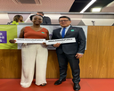 Vereadores Vinicius e Cristina representam Cataguases no Lançamento do Parlamento Jovem MG