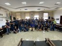 Alunos do SESI visitam a Câmara Municipal e vivenciam na prática o funcionamento do Poder Legislativo